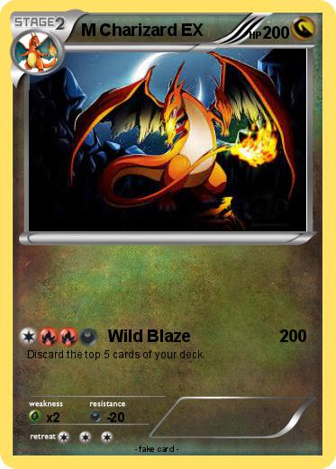 Pokemon M Charizard EX
