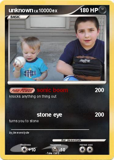 Pokemon unknown