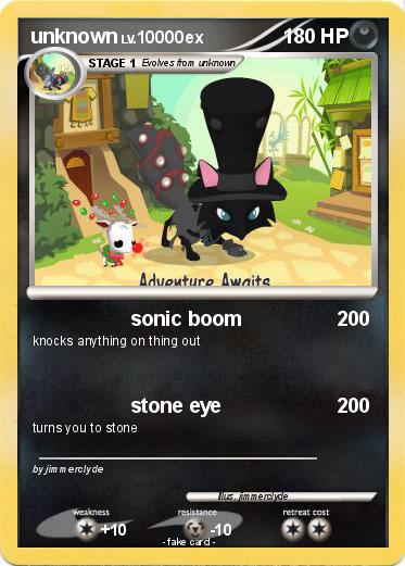 Pokemon unknown