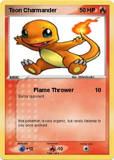 Pokemon Toon Charmander