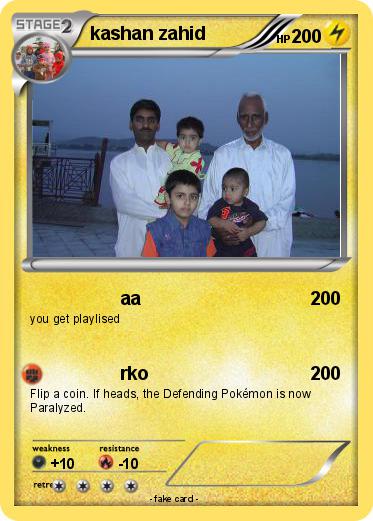 Pokemon kashan zahid
