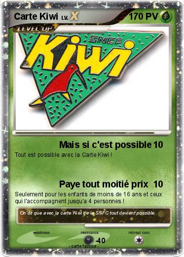 Pokemon Carte Kiwi