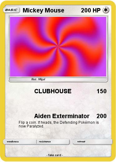 Pokemon Mickey Mouse