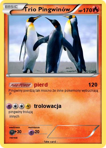 Pokemon Trio Pingwinów