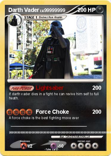 Pokemon Darth Vader