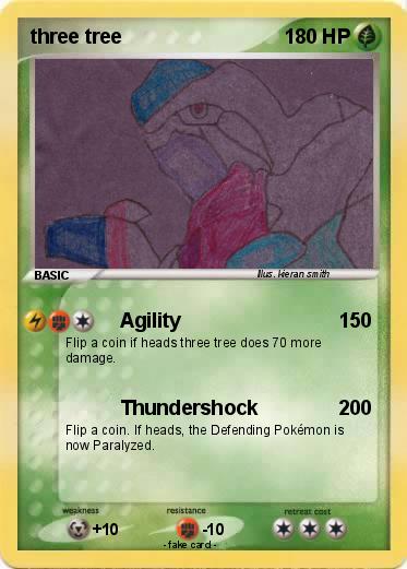 Pokemon three tree