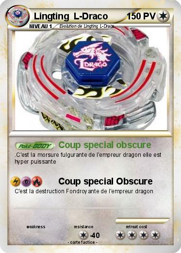 Pokemon Lingting  L-Draco