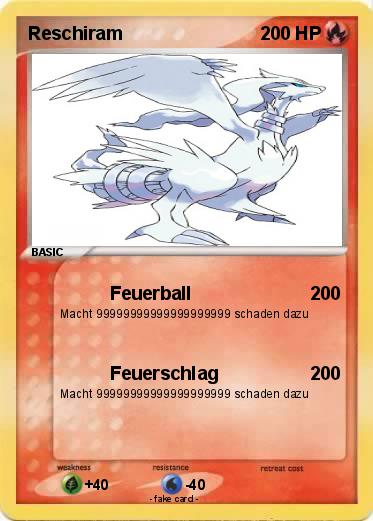 Pokemon Reschiram