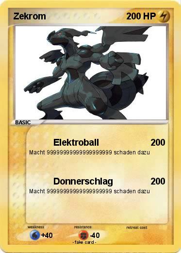Pokemon Zekrom