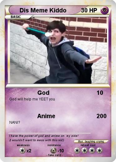 Pokemon Dis Meme Kiddo