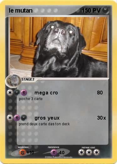 Pokemon le mutan