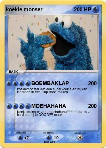 Pokemon koekie monser