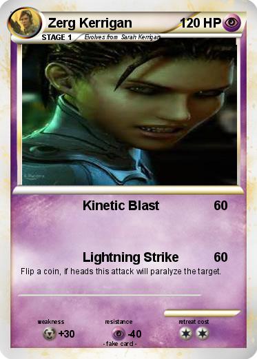 Pokemon Zerg Kerrigan