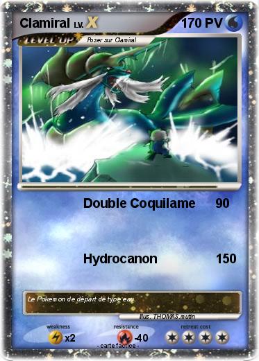 Pokemon Clamiral