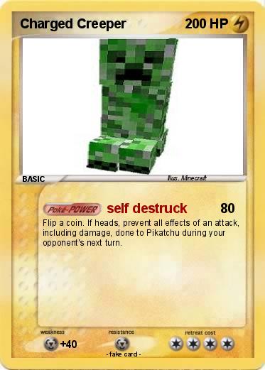 Pokemon Charged Creeper