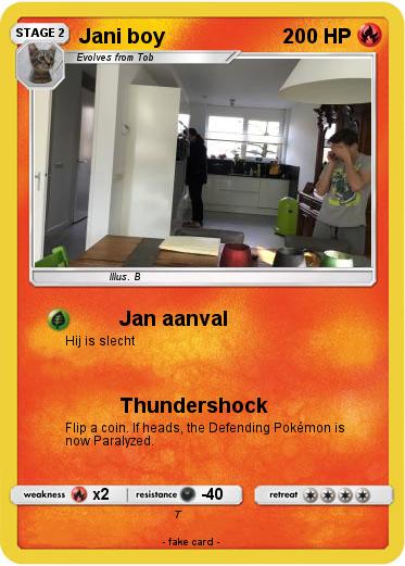 Pokemon Jani boy