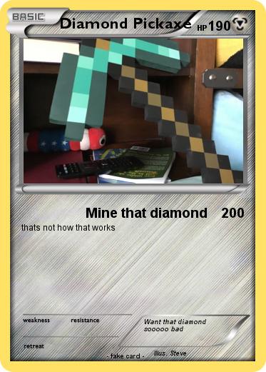 Pokemon Diamond Pickaxe