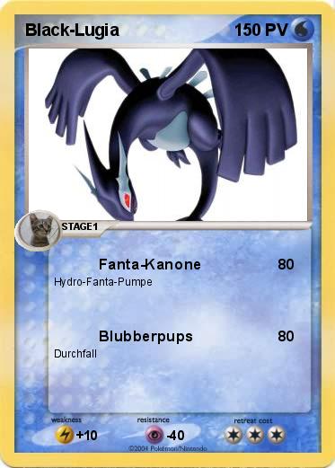 Pokemon Black-Lugia