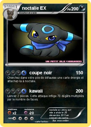 Pokemon noctalie EX