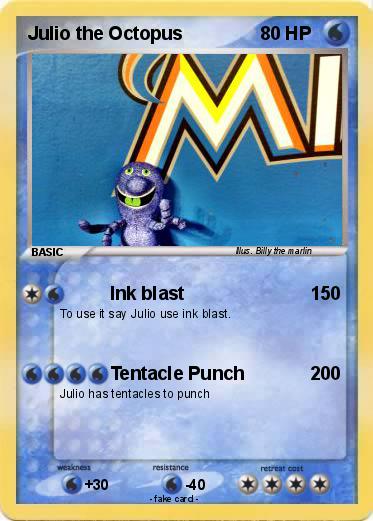 Pokemon Julio the Octopus