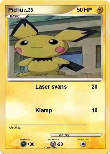 Pokemon Pichu