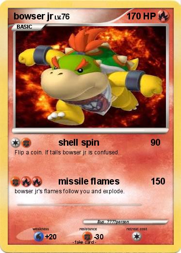 Pokemon bowser jr