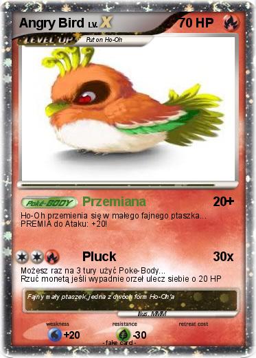 Pokemon Angry Bird