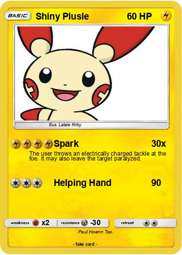 Pokemon Shiny Plusle