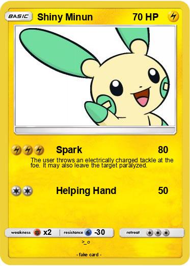 Pokemon Shiny Minun