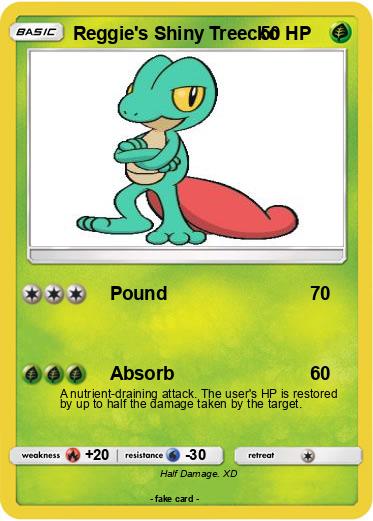 Pokemon Reggie's Shiny Treecko