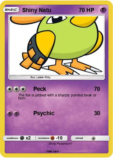 Pokemon Shiny Natu