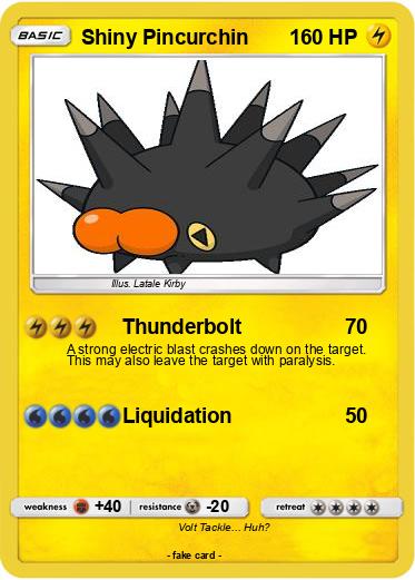 Pokemon Shiny Pincurchin