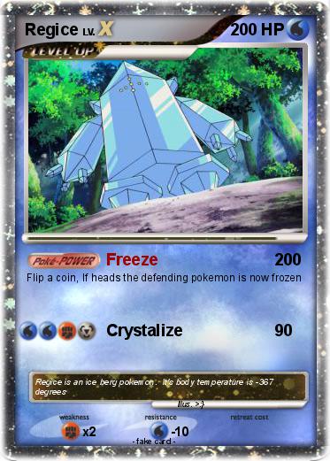 Pokemon Regice