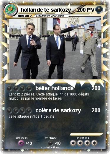 Pokemon hollande te sarkozy