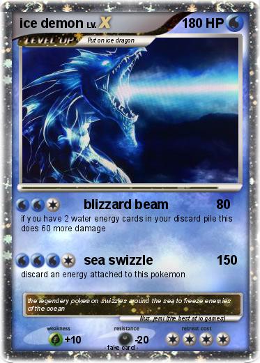 Pokemon ice demon