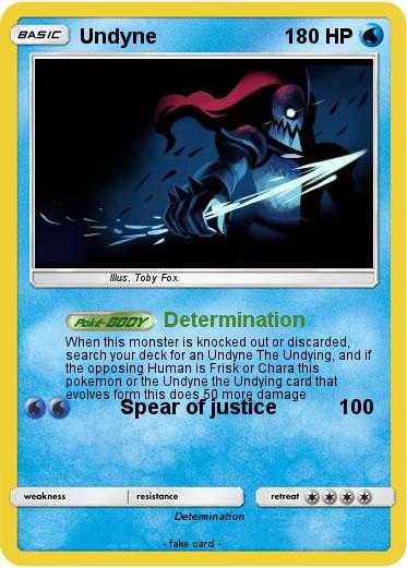 Pokemon Undyne