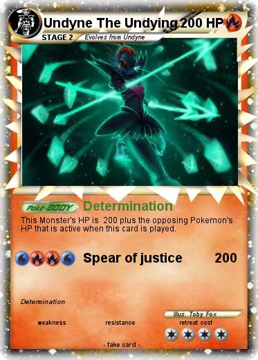 Pokemon Undyne The Undying