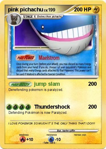 Pokemon pink pichachu