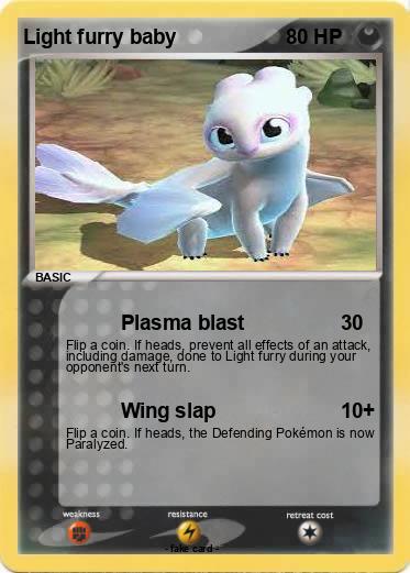 Pokemon Light furry baby
