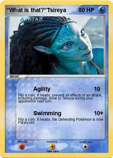 Pokemon “What is that?”Tsireya