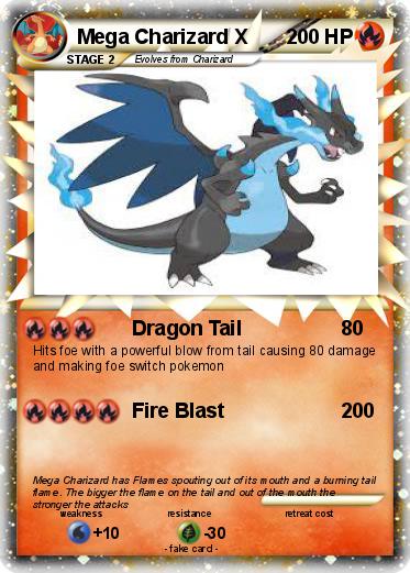 Pokemon Mega Charizard X
