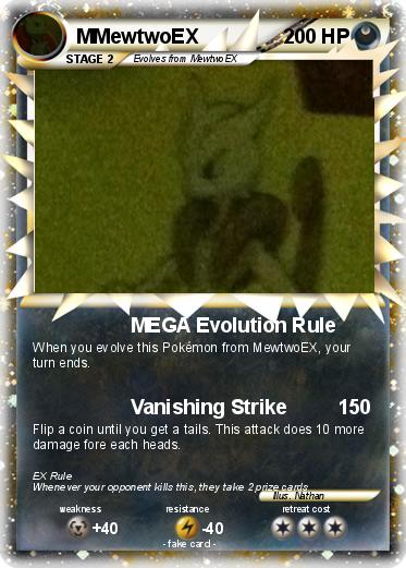 Pokemon MMewtwoEX