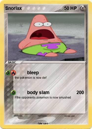 Pokemon Snorlax