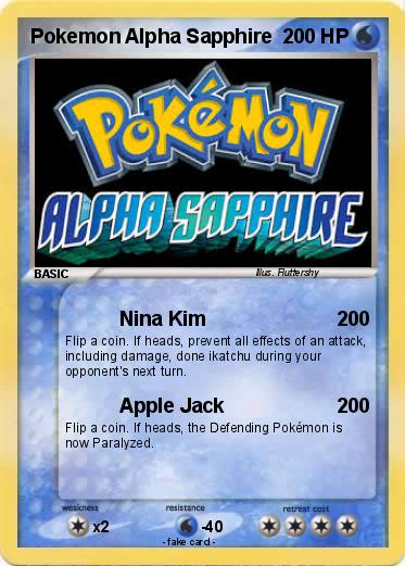 Pokemon Pokemon Alpha Sapphire