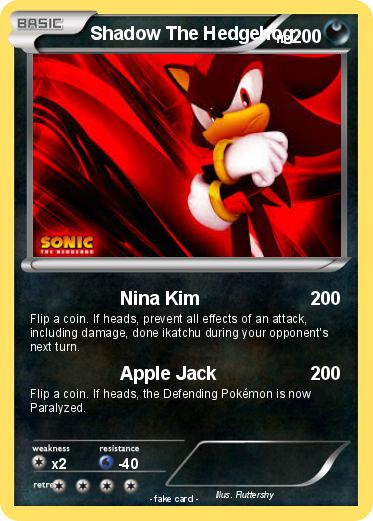 Pokemon Shadow The Hedgehog
