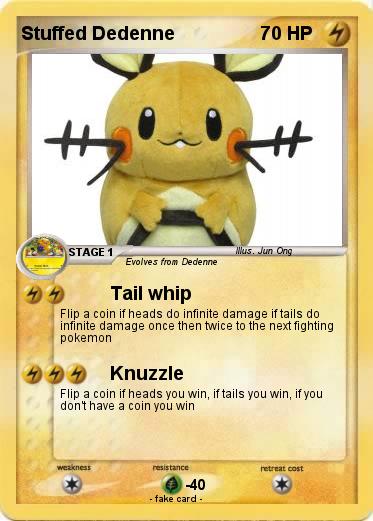 Pokemon Stuffed Dedenne