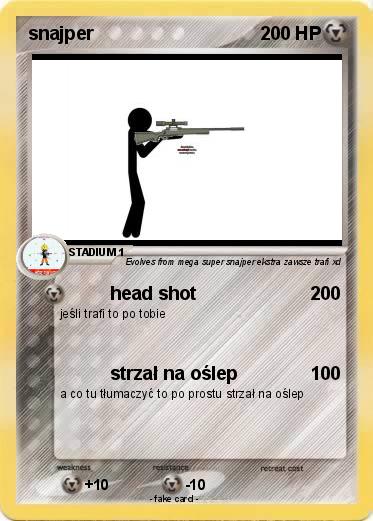 Pokemon snajper