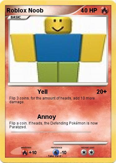 Pokemon Roblox Noob