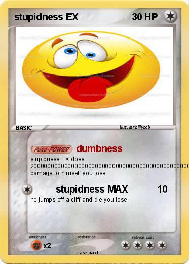 Pokemon stupidness EX