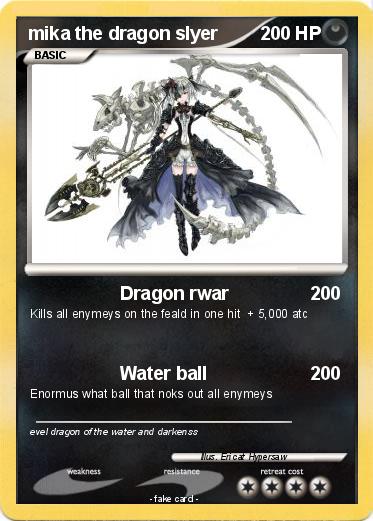 Pokemon mika the dragon slyer